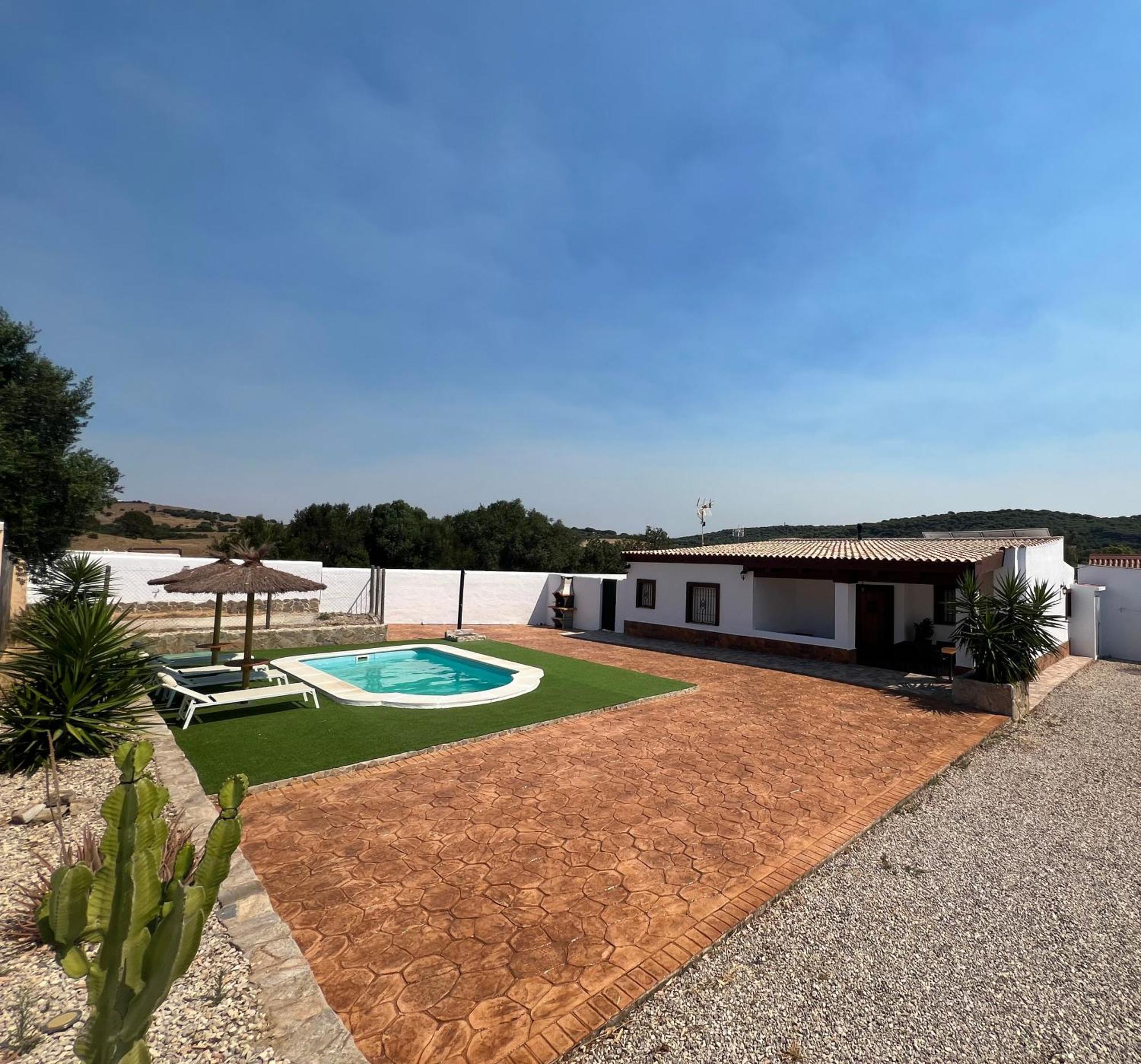 Bambu - Casa Rural En Vejer Con Piscina Privada ベヘール・デ・ラ・フロンテーラ エクステリア 写真
